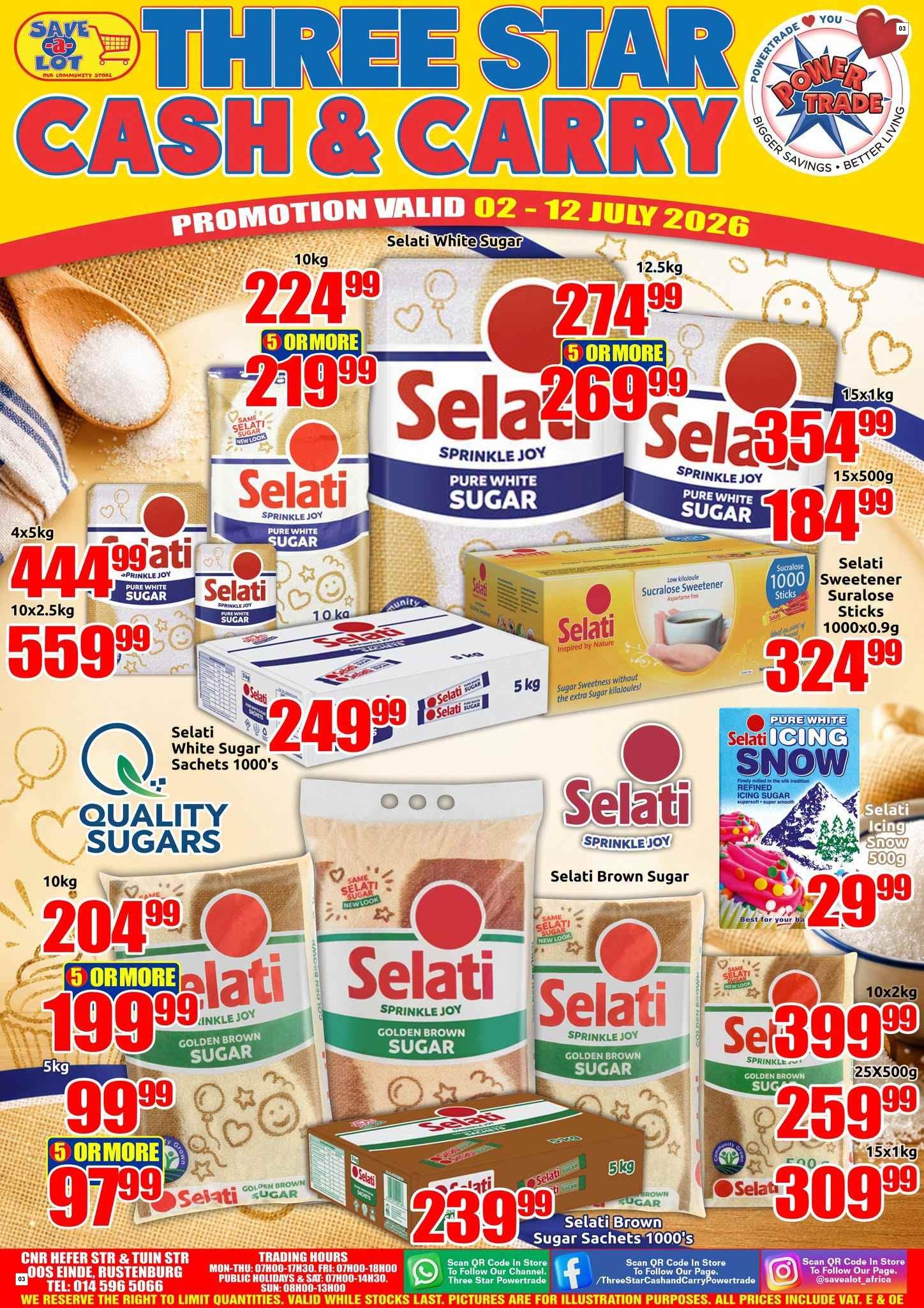 Three Star Cash And Carry Specials 02 Jul - 12 Jul - Page 3