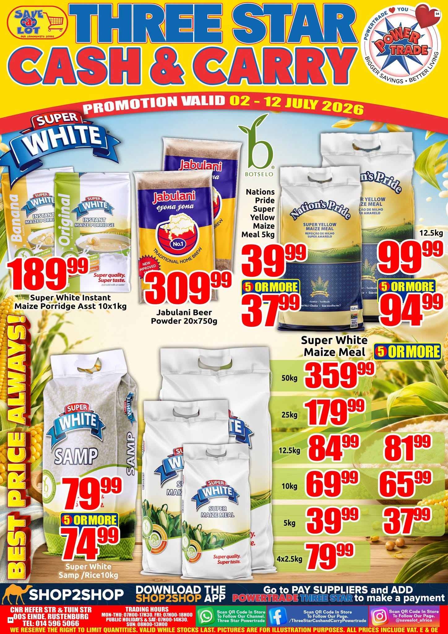 Three Star Cash And Carry Specials 02 Jul - 12 Jul - Page 4