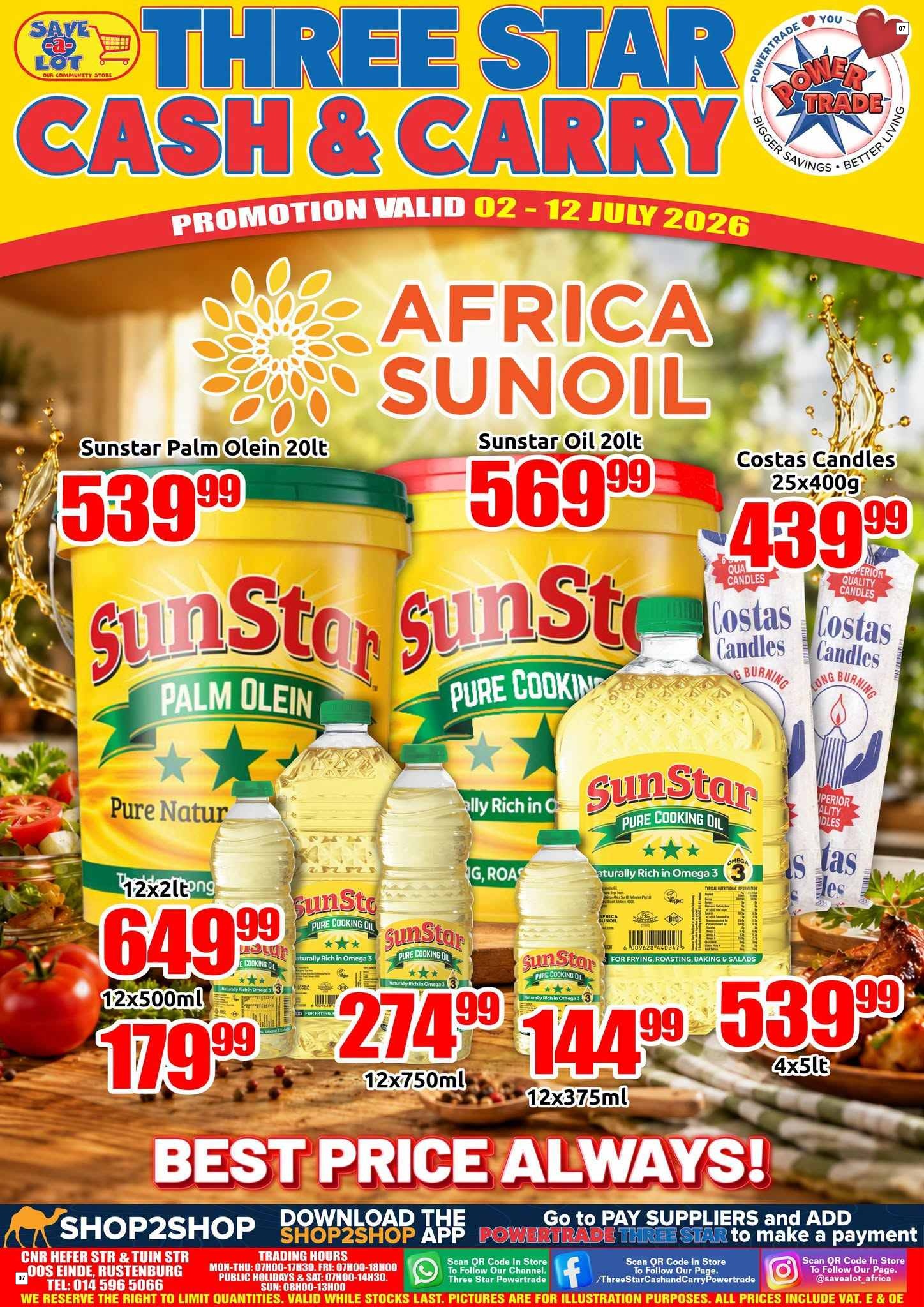 Three Star Cash And Carry Specials 02 Jul - 12 Jul - Page 7