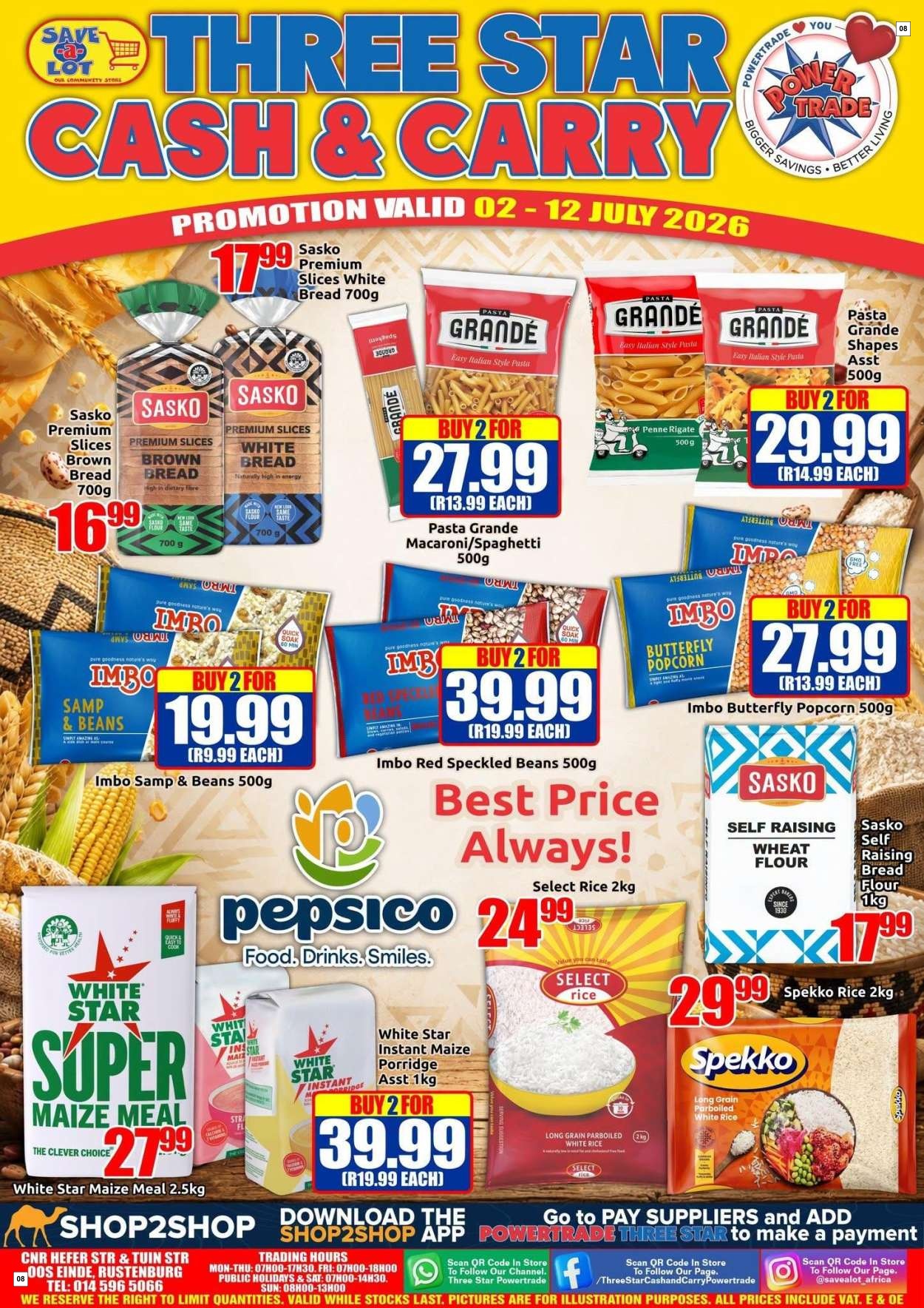 Three Star Cash And Carry Specials 02 Jul - 12 Jul - Page 8