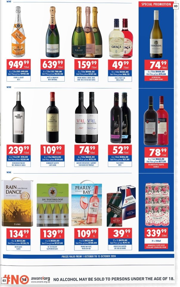 Liberty Liquors Specials 01 Oct - 15 Oct - Page 3