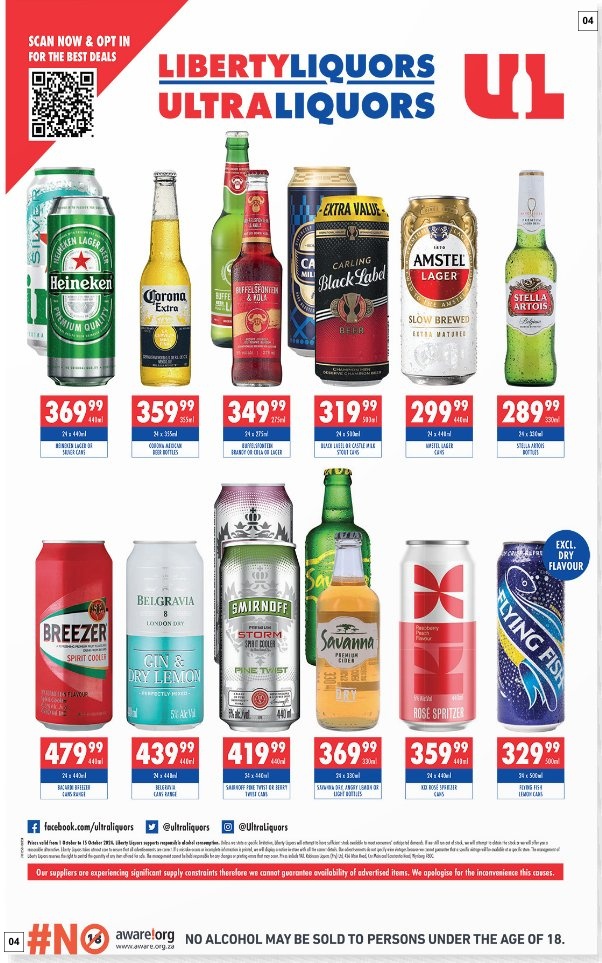 Liberty Liquors Specials 01 Oct - 15 Oct - Page 4
