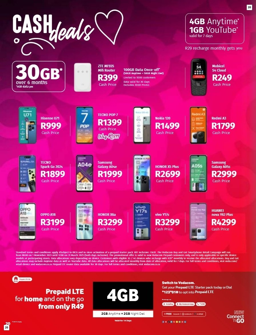 Vodacom Specials 07 Aug - 05 Sept - Page 20