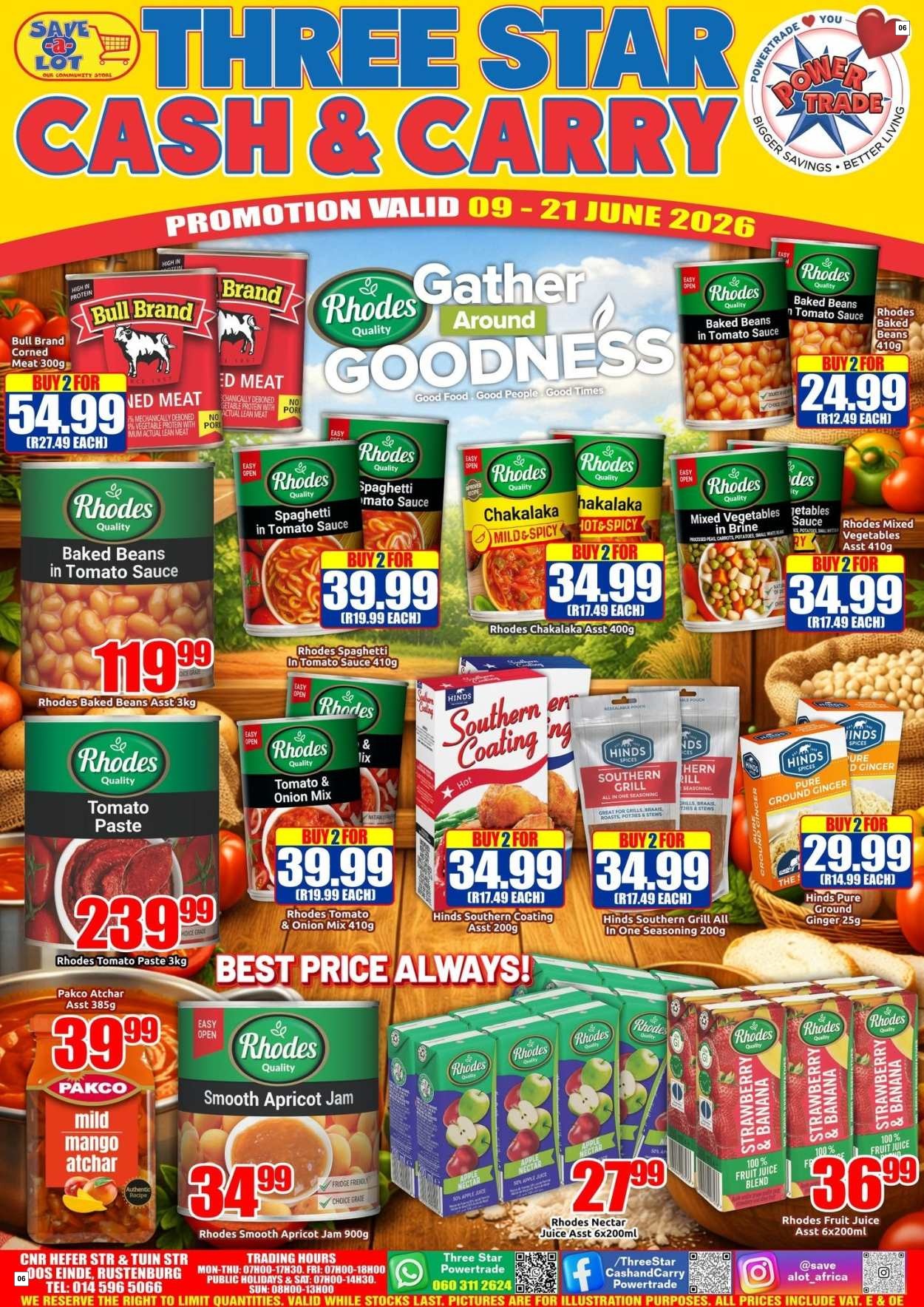 Three Star Cash And Carry Specials 09 Jun - 21 Jun - Page 6