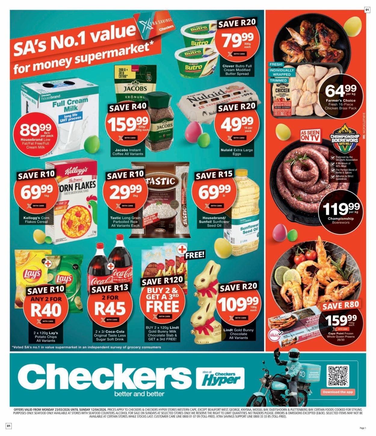 Checkers March Month-end Promotion