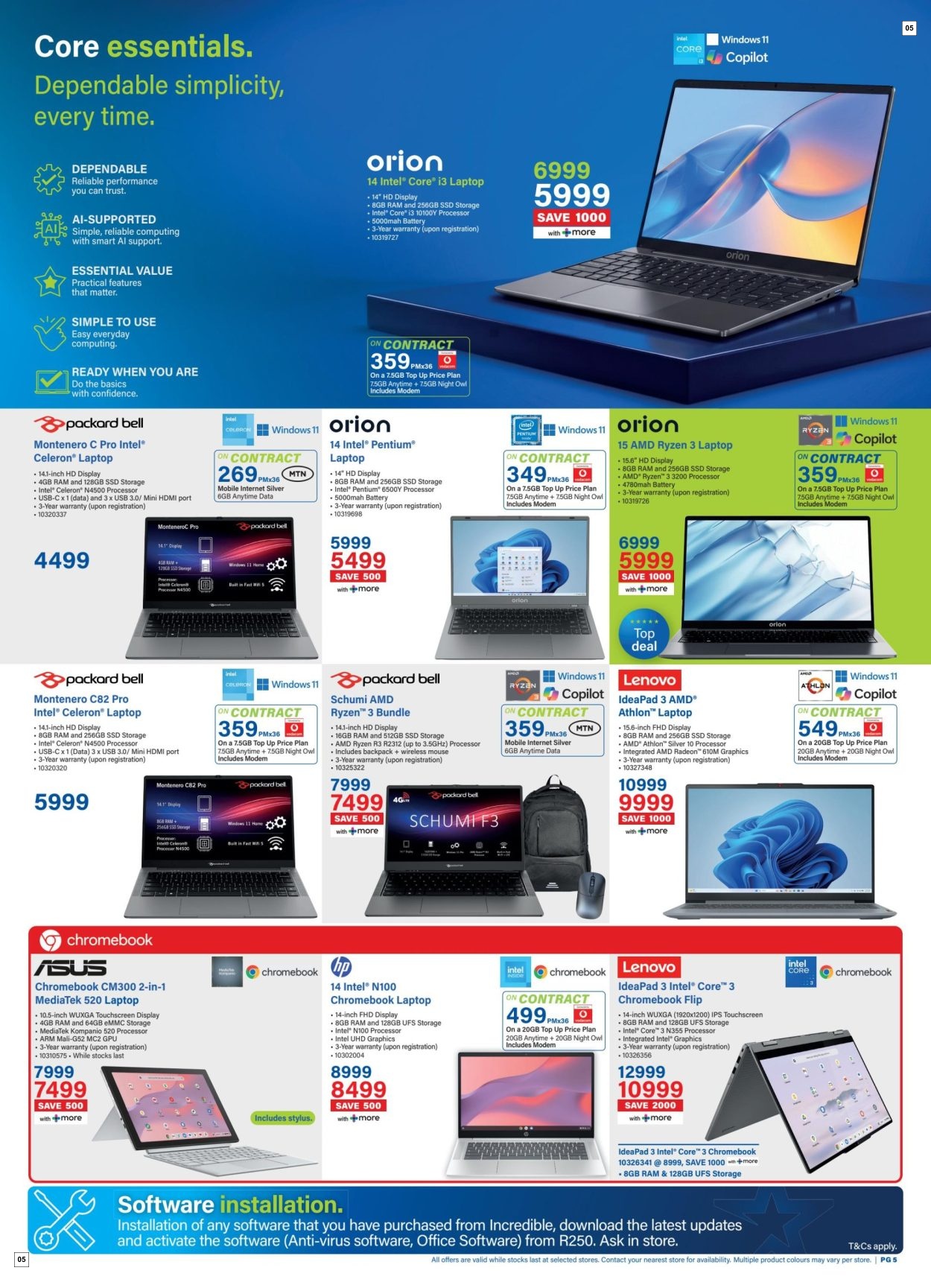 Incredible Connection Specials 04 Aug - 31 Aug - Page 5