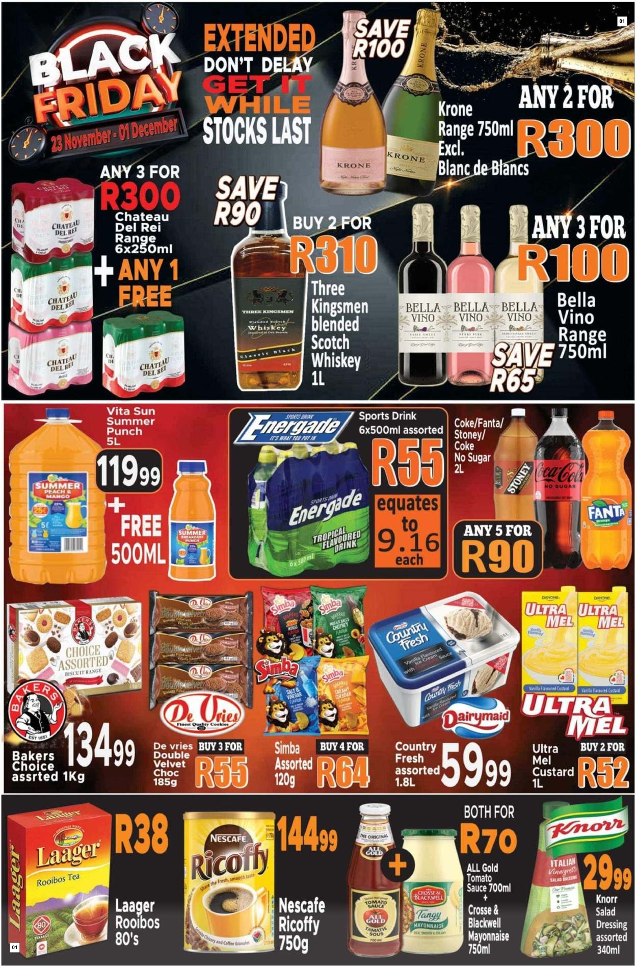 Supa Store Specials 19 Nov - 19 Nov