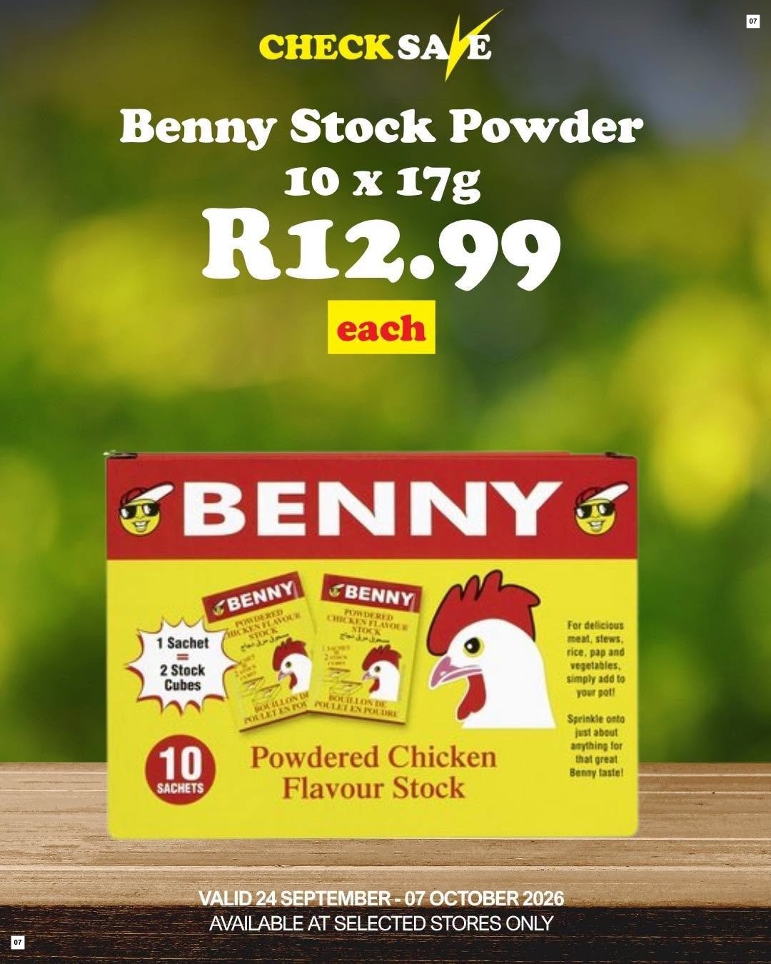 Check Save Specials 24 Sept - 07 Oct - Page 7