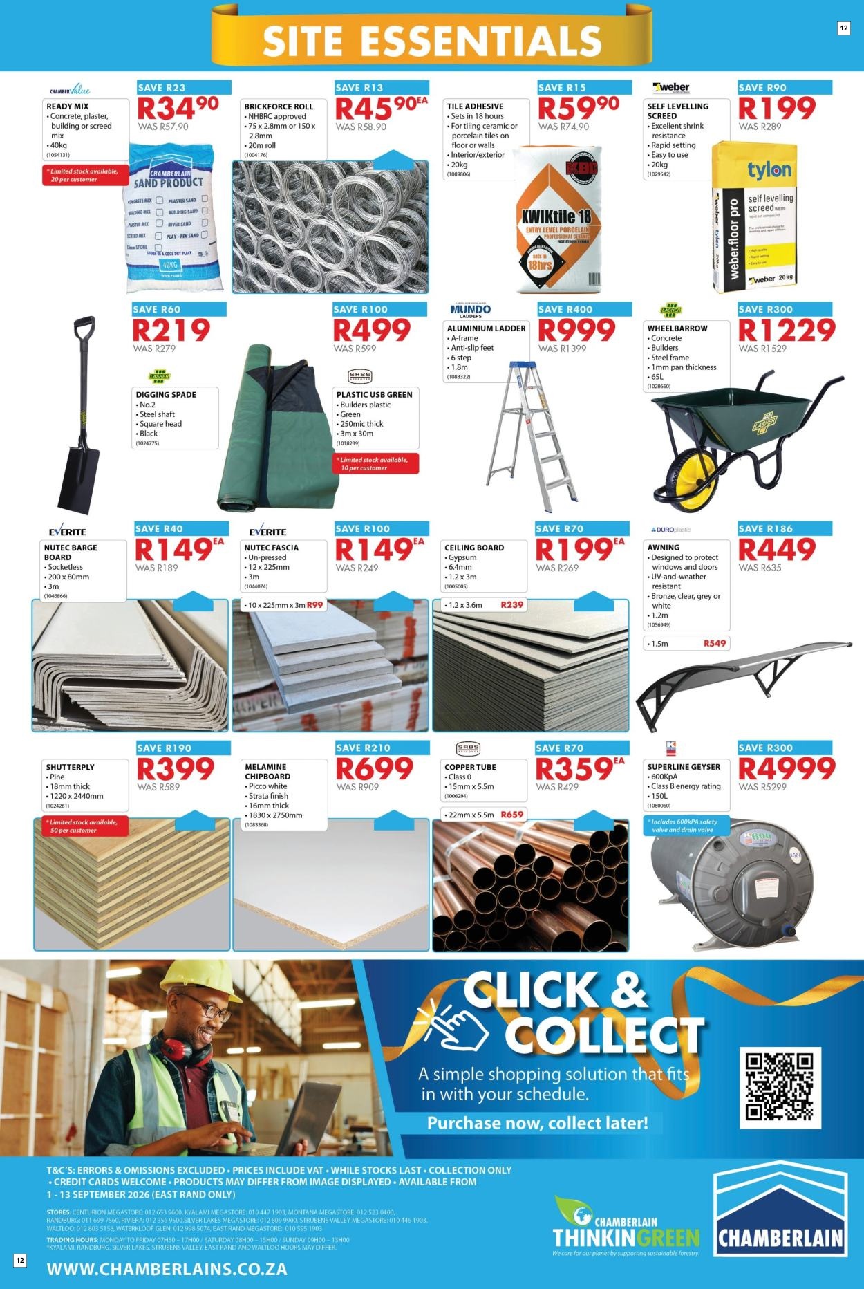 Chamberlain Specials 01 Sept - 13 Sept - Page 12