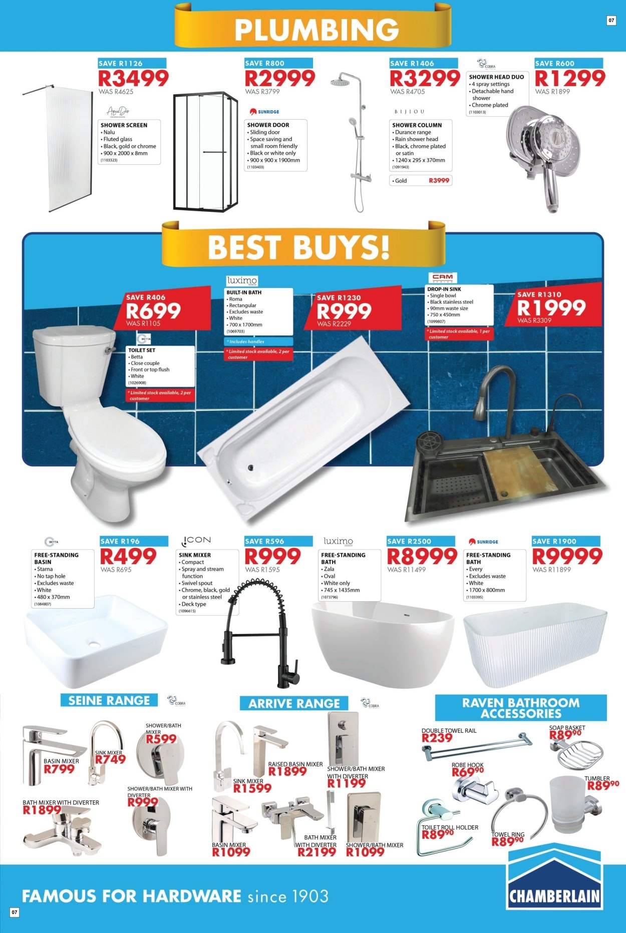 Chamberlain Specials 01 Sept - 13 Sept - Page 7