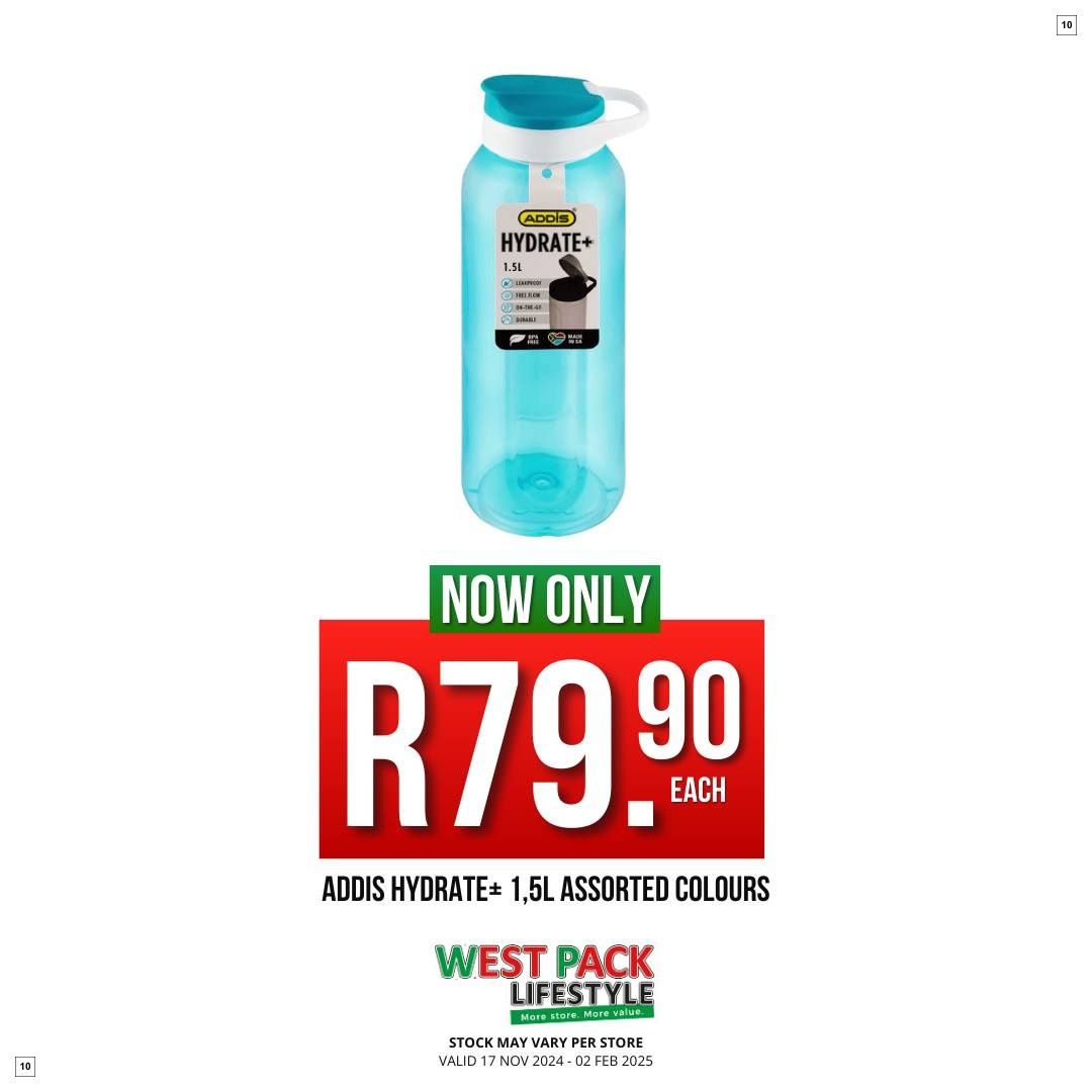 West Pack Lifestyle Specials 17 Nov - 02 Feb - Page 10