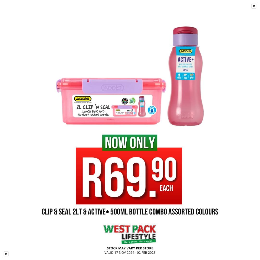 West Pack Lifestyle Specials 17 Nov - 02 Feb - Page 11