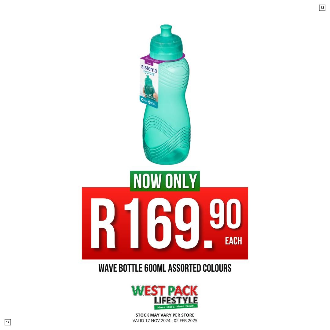 West Pack Lifestyle Specials 17 Nov - 02 Feb - Page 12