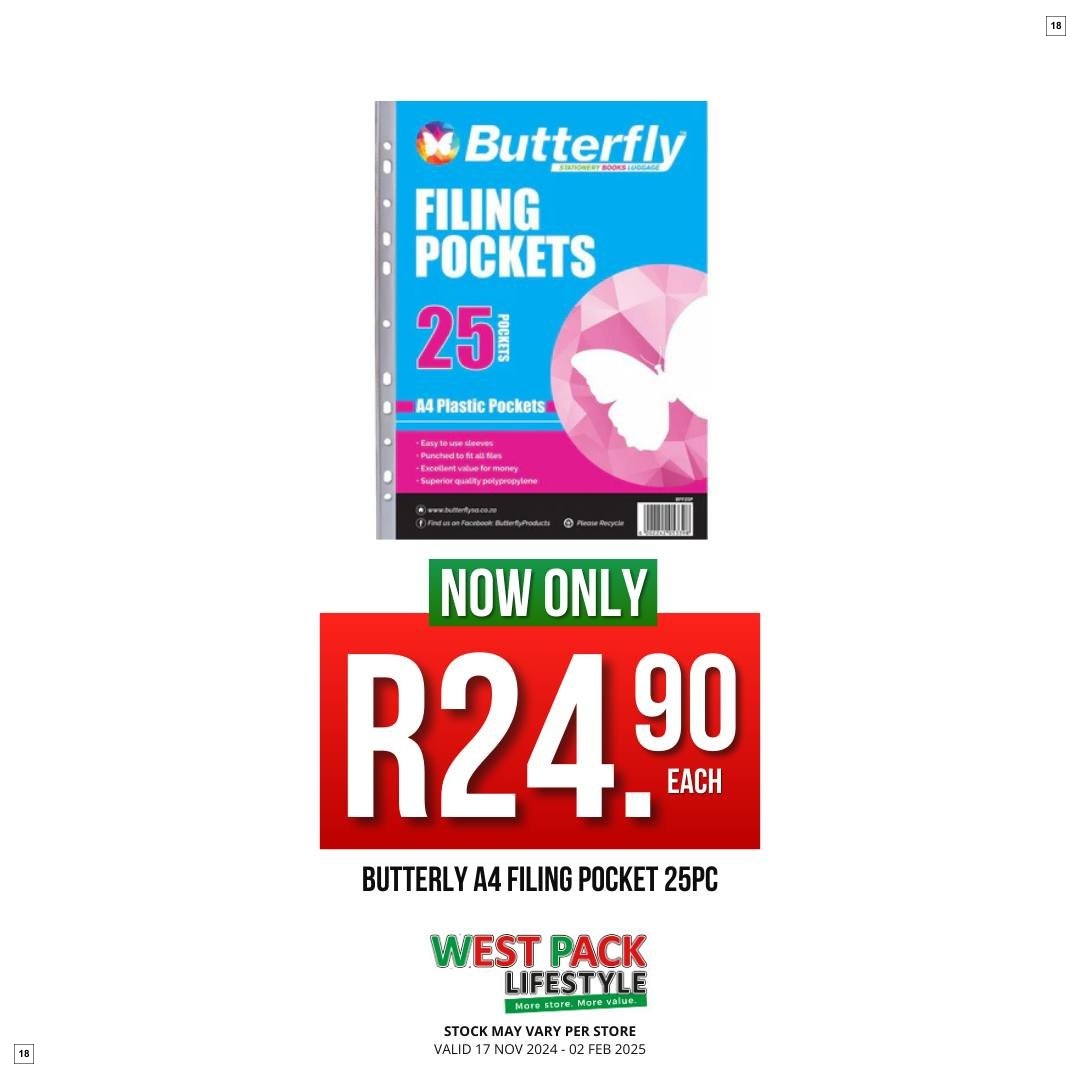 West Pack Lifestyle Specials 17 Nov - 02 Feb - Page 18
