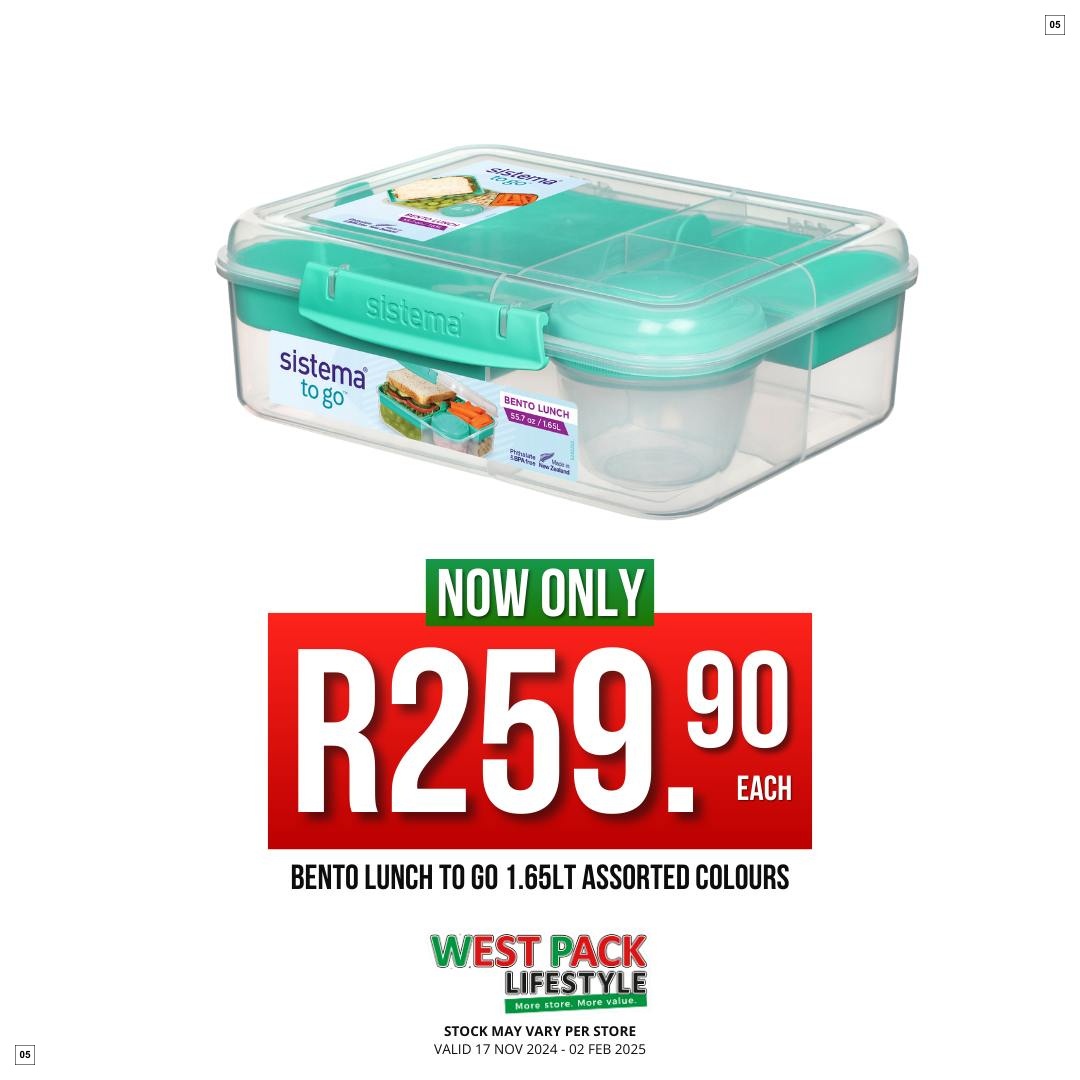 West Pack Lifestyle Specials 17 Nov - 02 Feb - Page 5