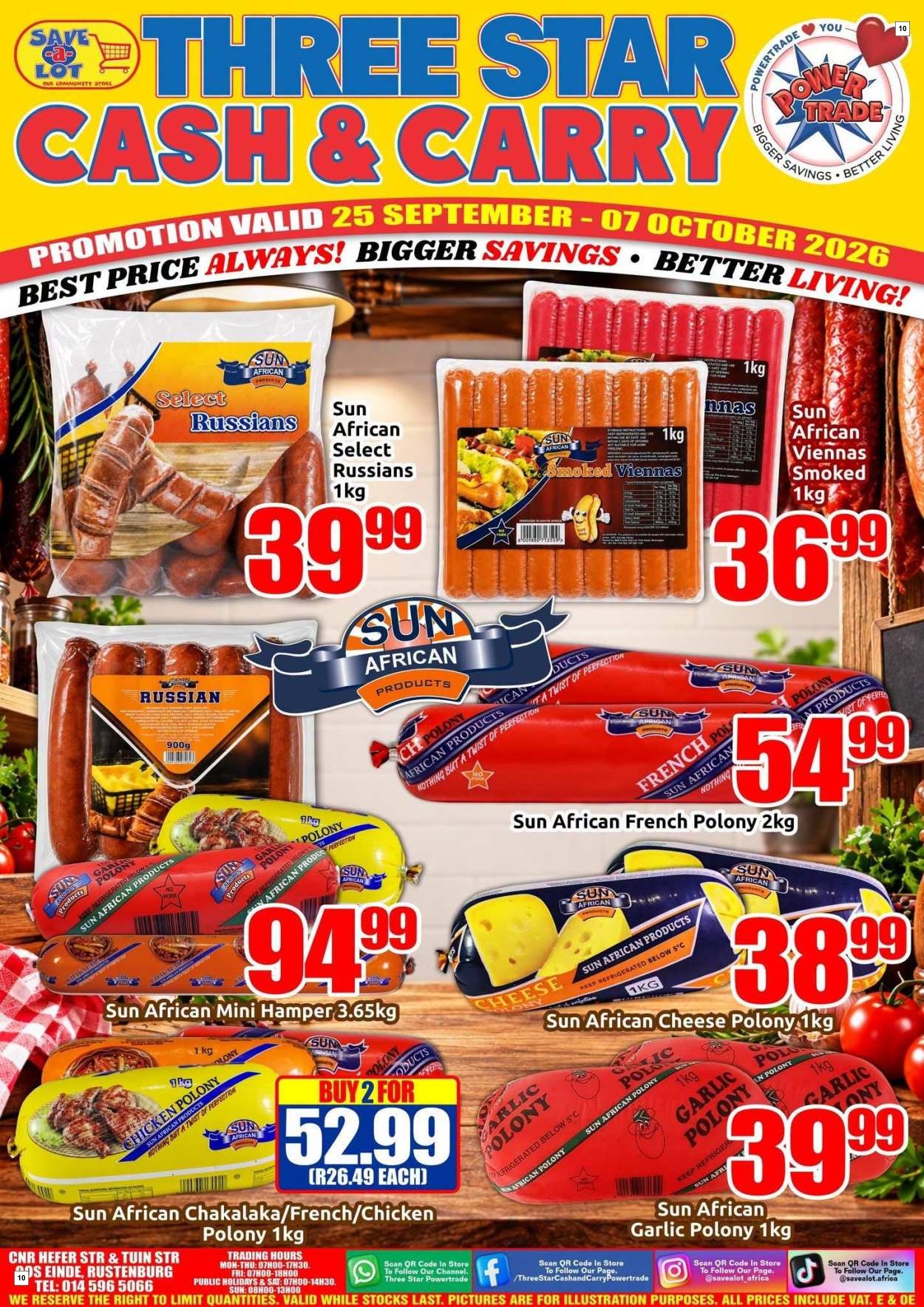 Three Star Cash And Carry Specials 25 Sept - 07 Oct - Page 10