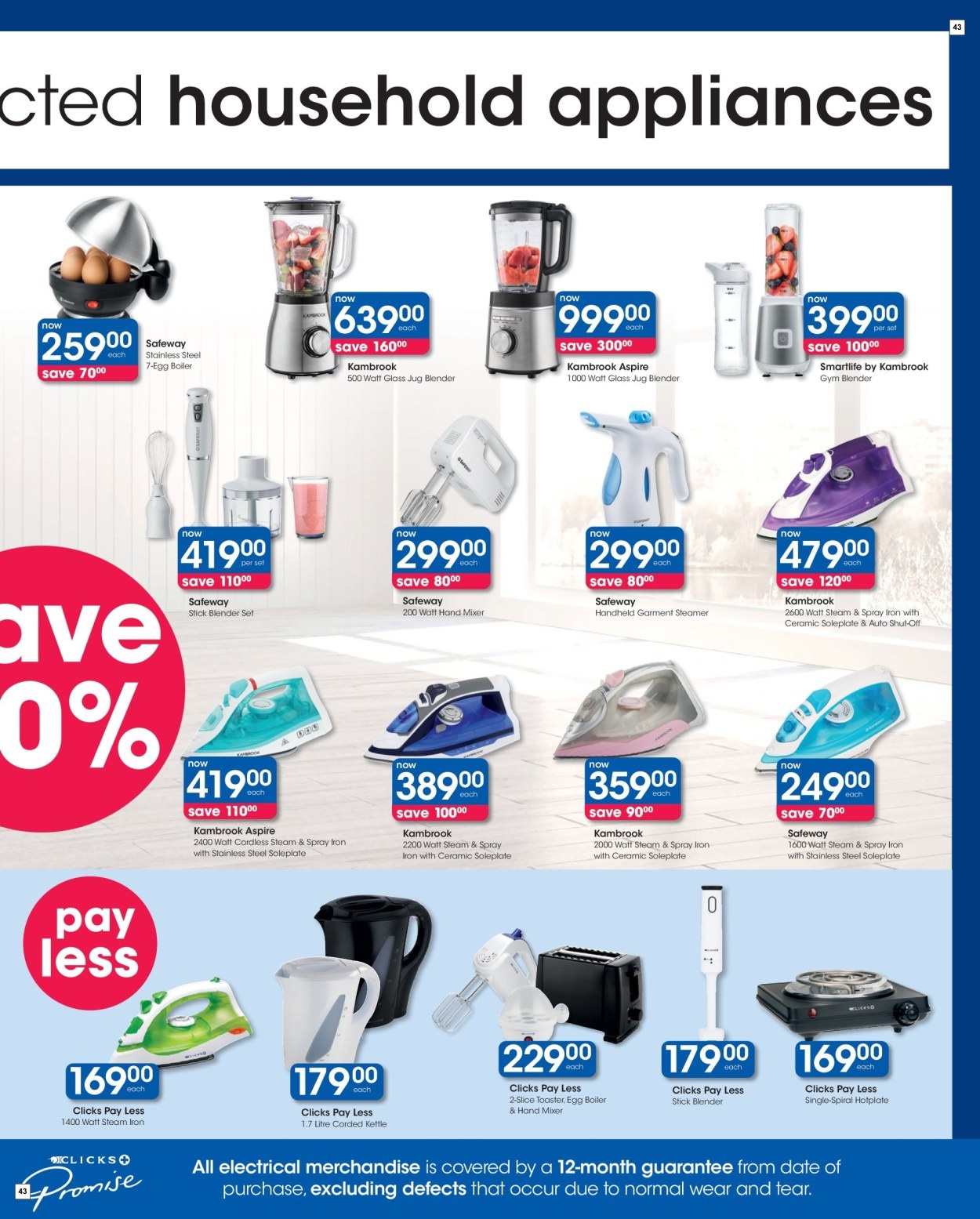 Clicks Specials 03 Oct - 16 Oct - Page 43