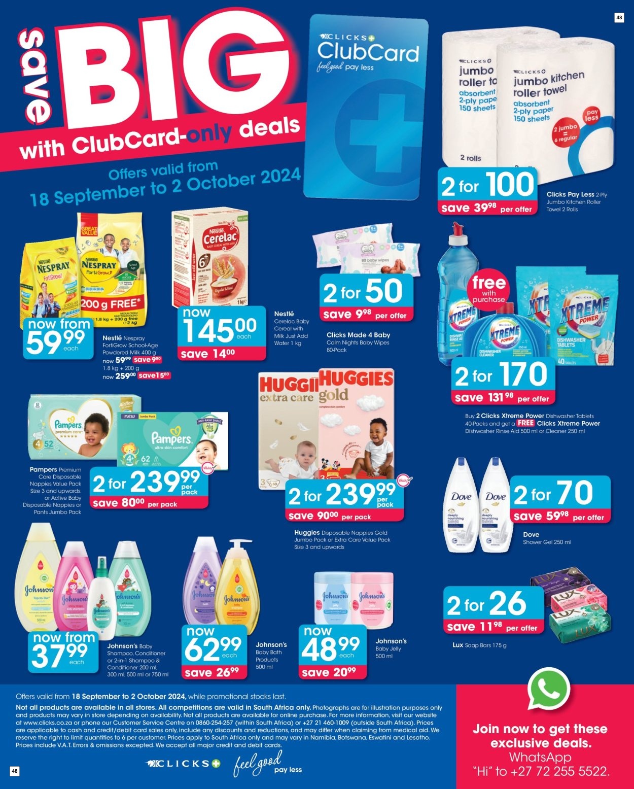 Clicks Specials 03 Oct - 16 Oct - Page 48