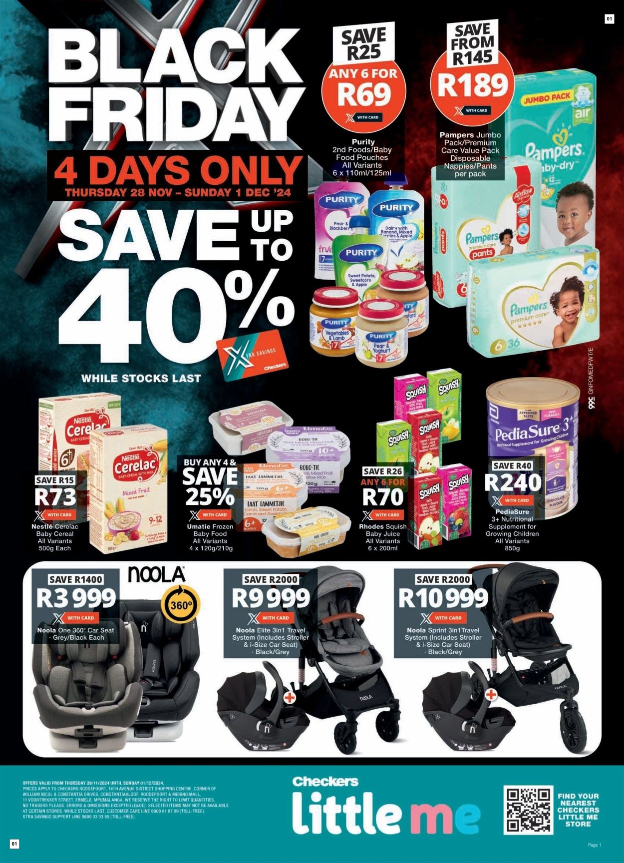 Checkers Outdoor Pool Promotion