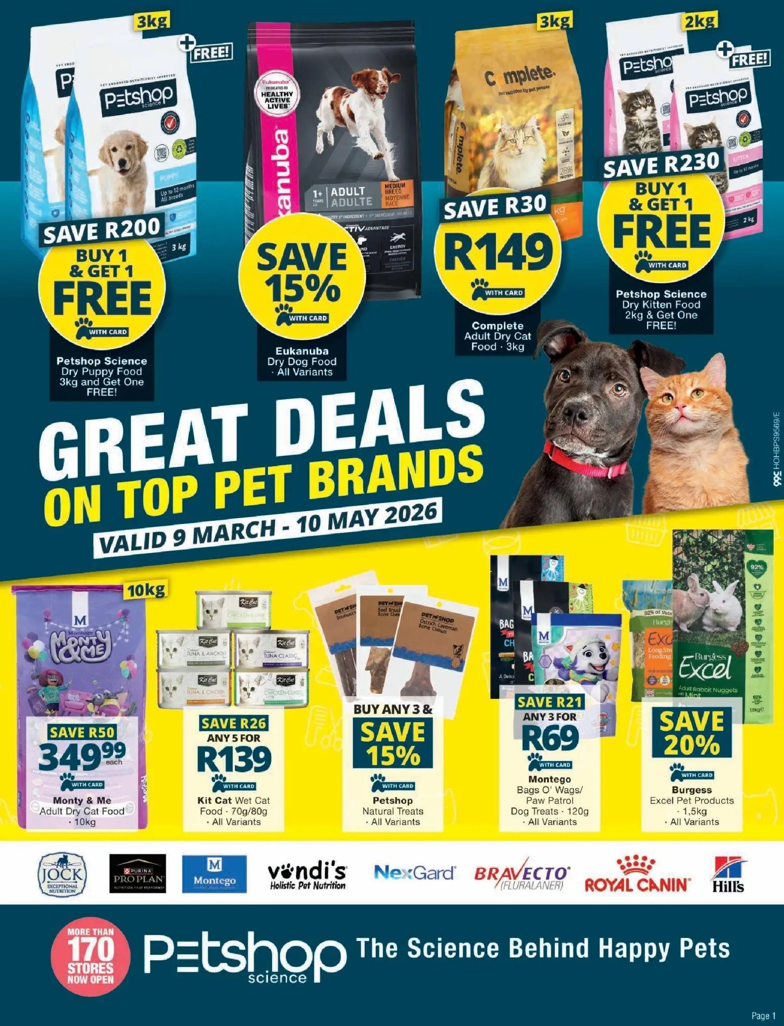 Checkers Petshop Science Deals