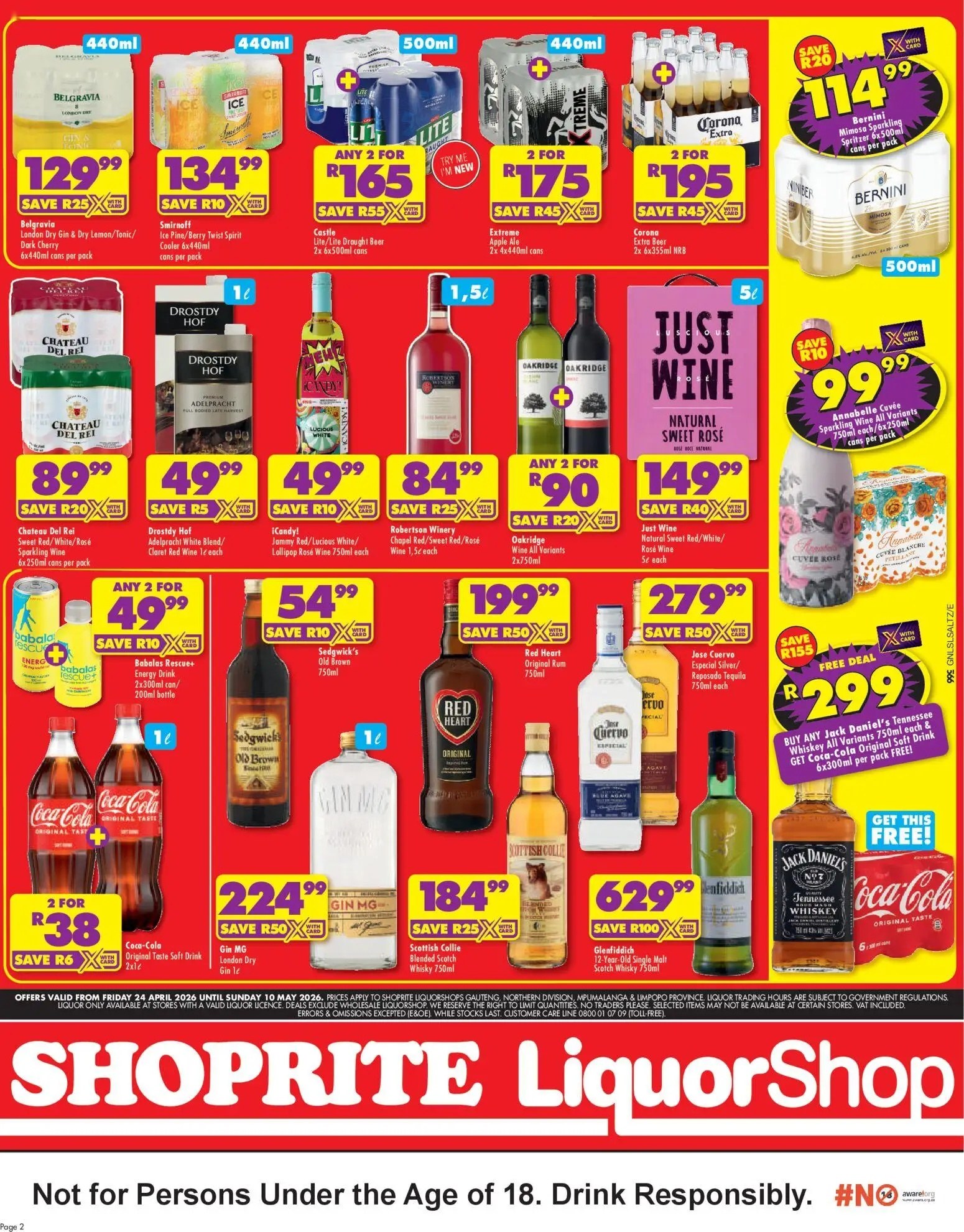 Shoprite Catalogue 24 Apr 10 May Gauteng 2 Pages