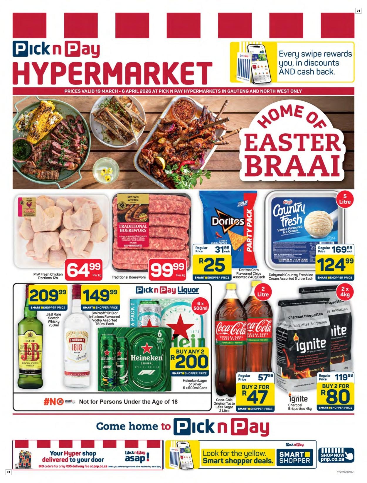 Pick N Pay Hypermarket Hypermarket Easter Specials