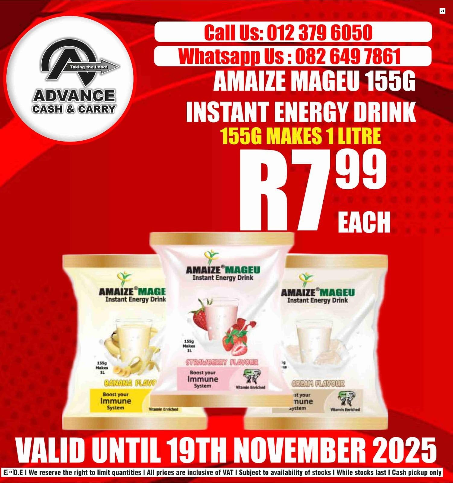 Advance Cash & Carry Catalogue - Weekly