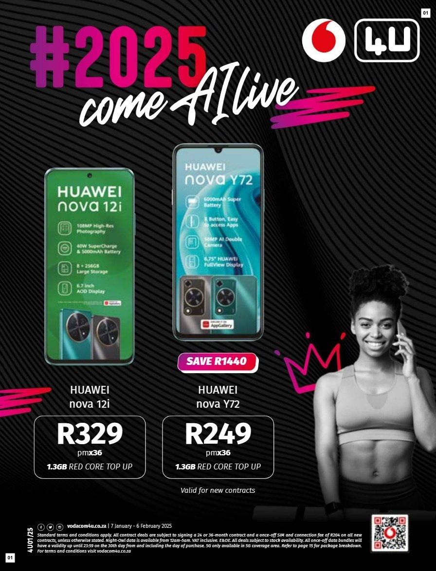 Vodacom Specials 07 Jan - 06 Feb