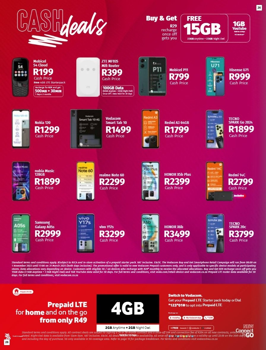 Vodacom Specials 07 Jan - 06 Feb - Page 26