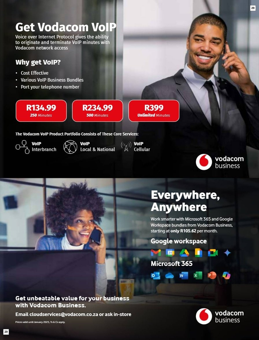 Vodacom Specials 07 Jan - 06 Feb - Page 29