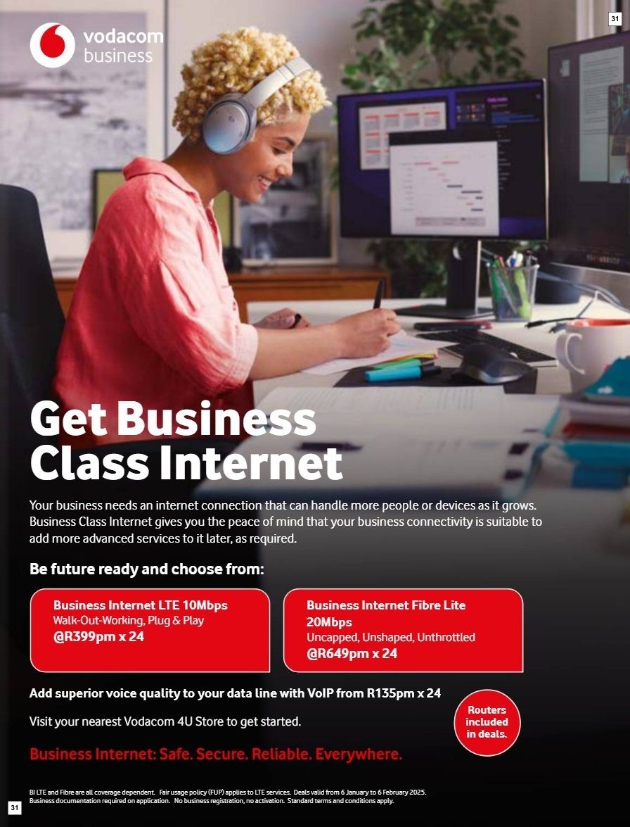 Vodacom Specials 07 Jan - 06 Feb - Page 31