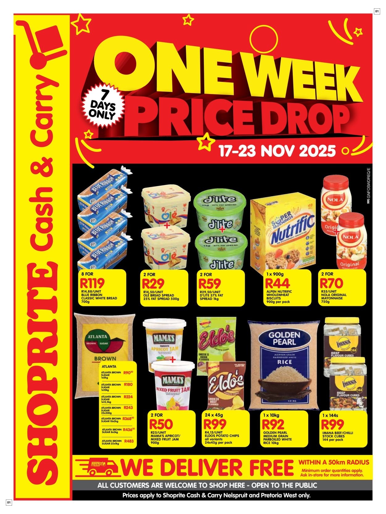 Shoprite Christmas Savings Gauteng
