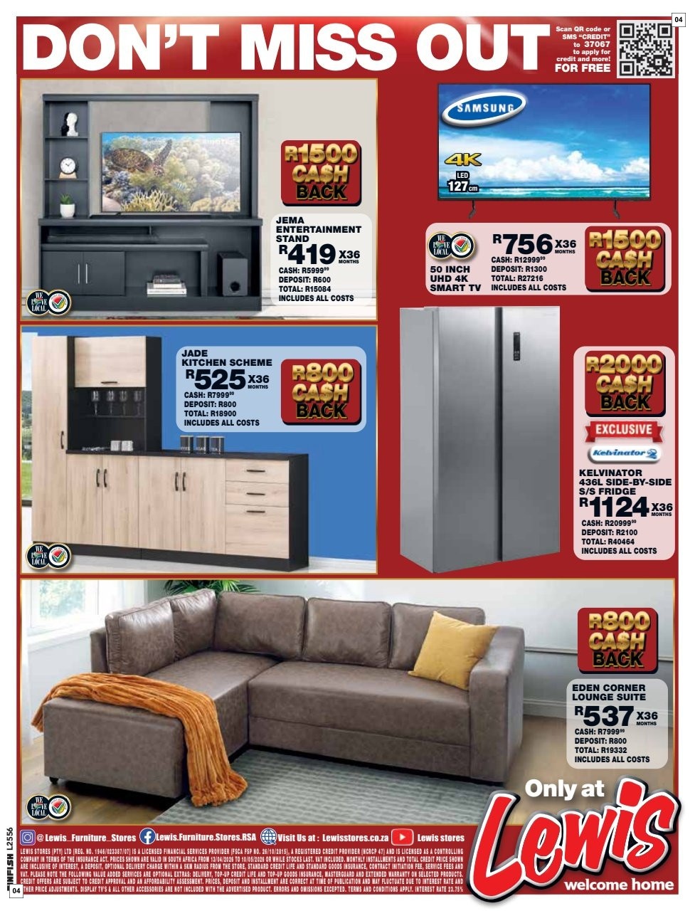 Lewis Specials 13 Apr - 10 May - Page 4