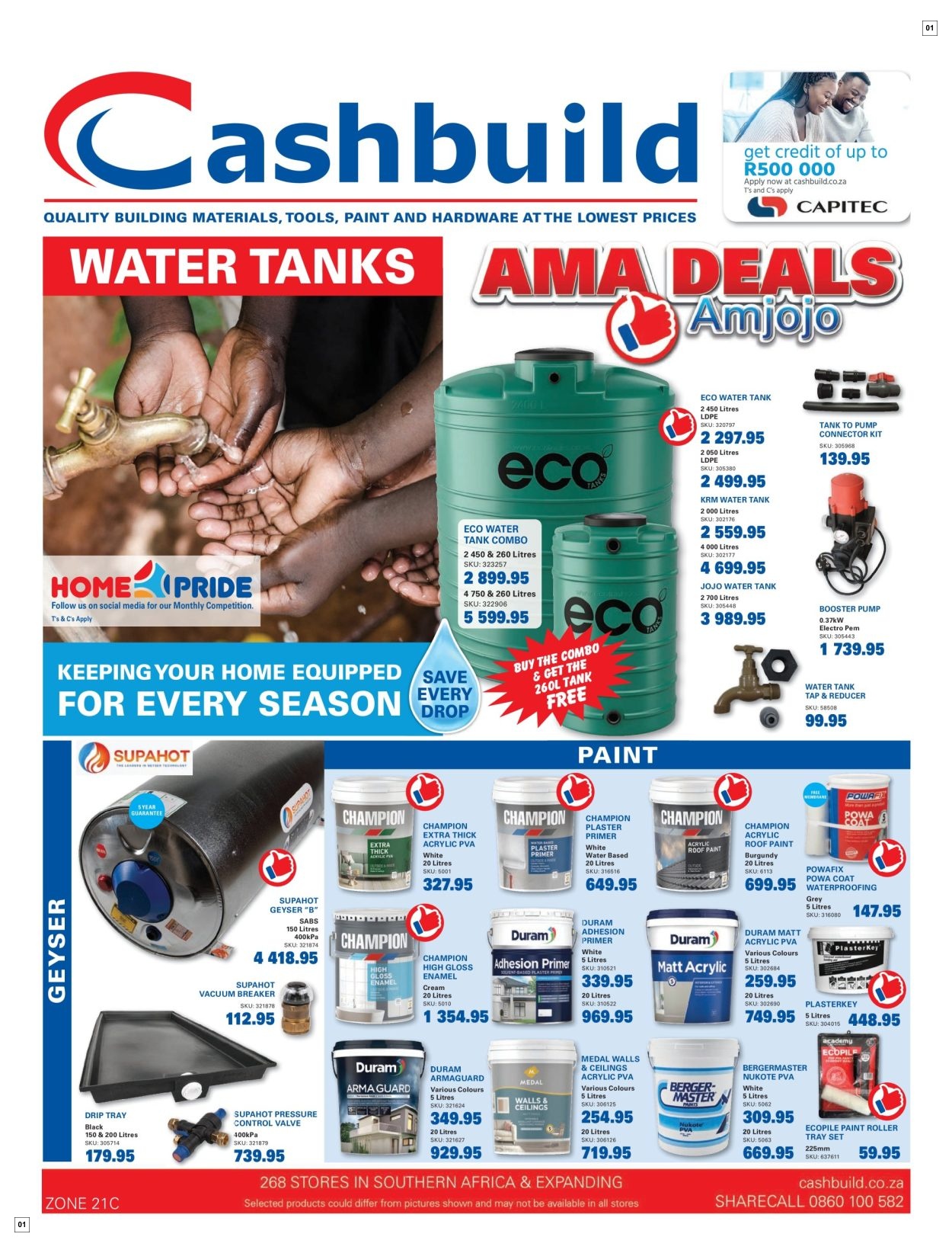 Cashbuild Specials 24 Jun - 21 Jul