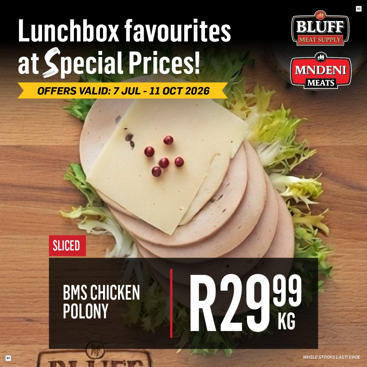 Bluff Meat Supply Specials 07 Jul - 11 Oct - Page 3
