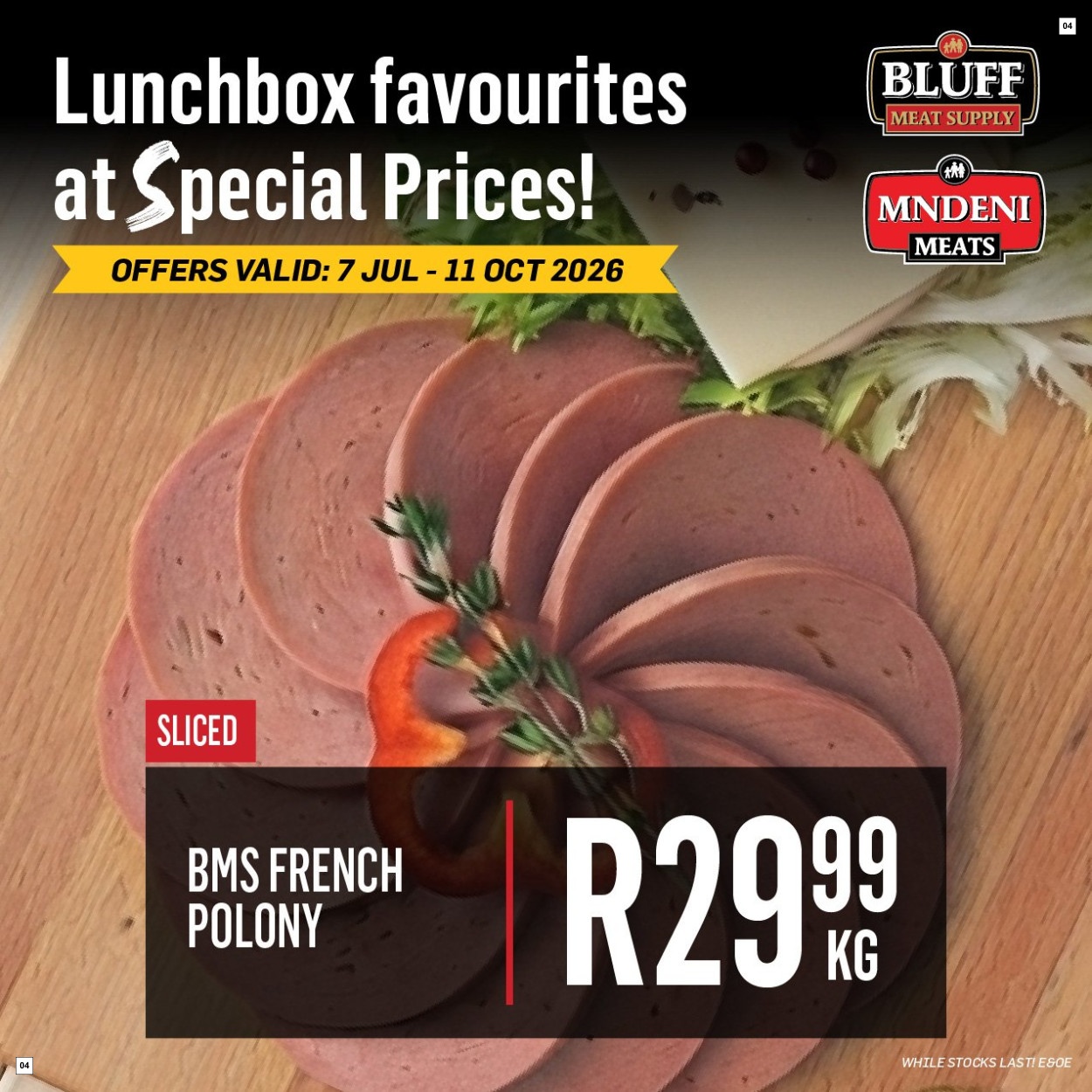 Bluff Meat Supply Specials 07 Jul - 11 Oct - Page 4