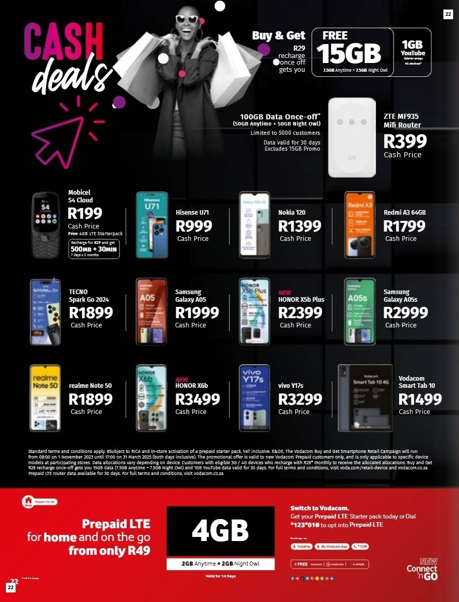 Vodacom Specials 07 Nov - 05 Dec - Page 22