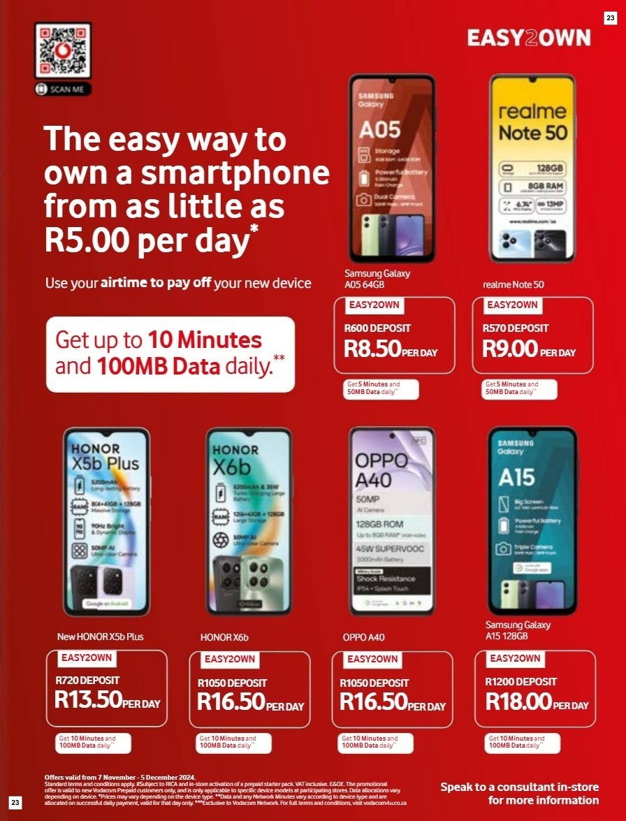 Vodacom Specials 07 Nov - 05 Dec - Page 23