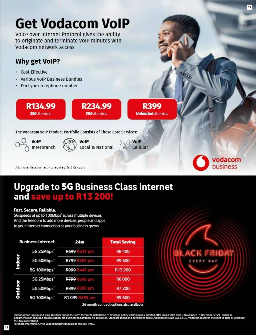 Vodacom Specials 07 Nov - 05 Dec - Page 31