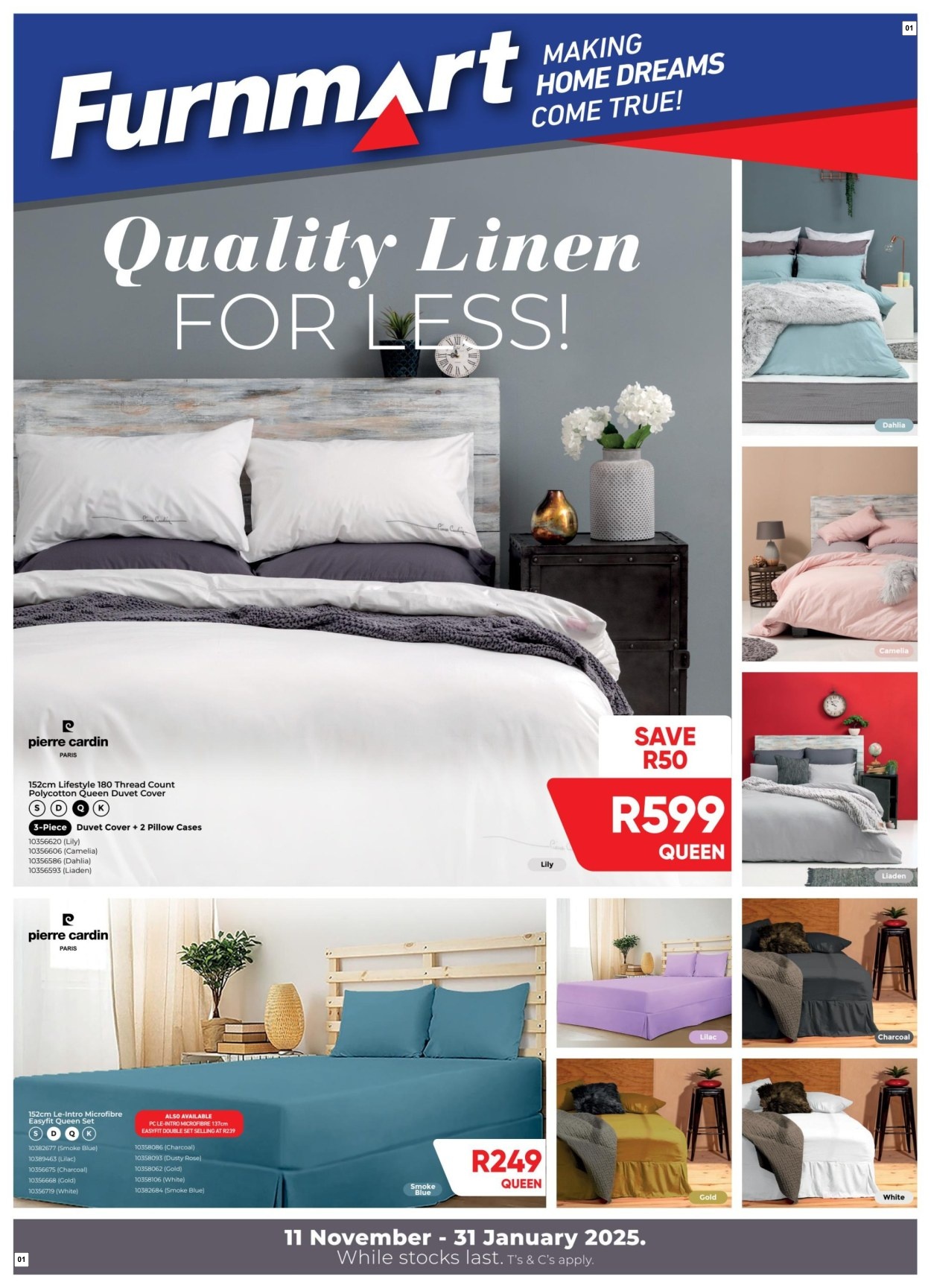 Furnmart Specials 11 Nov - 31 Jan