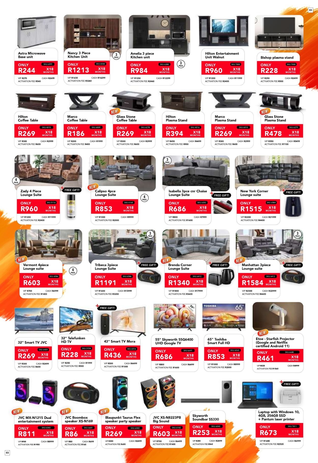Astra Furnishers Specials 01 Sept - 30 Nov - Page 3