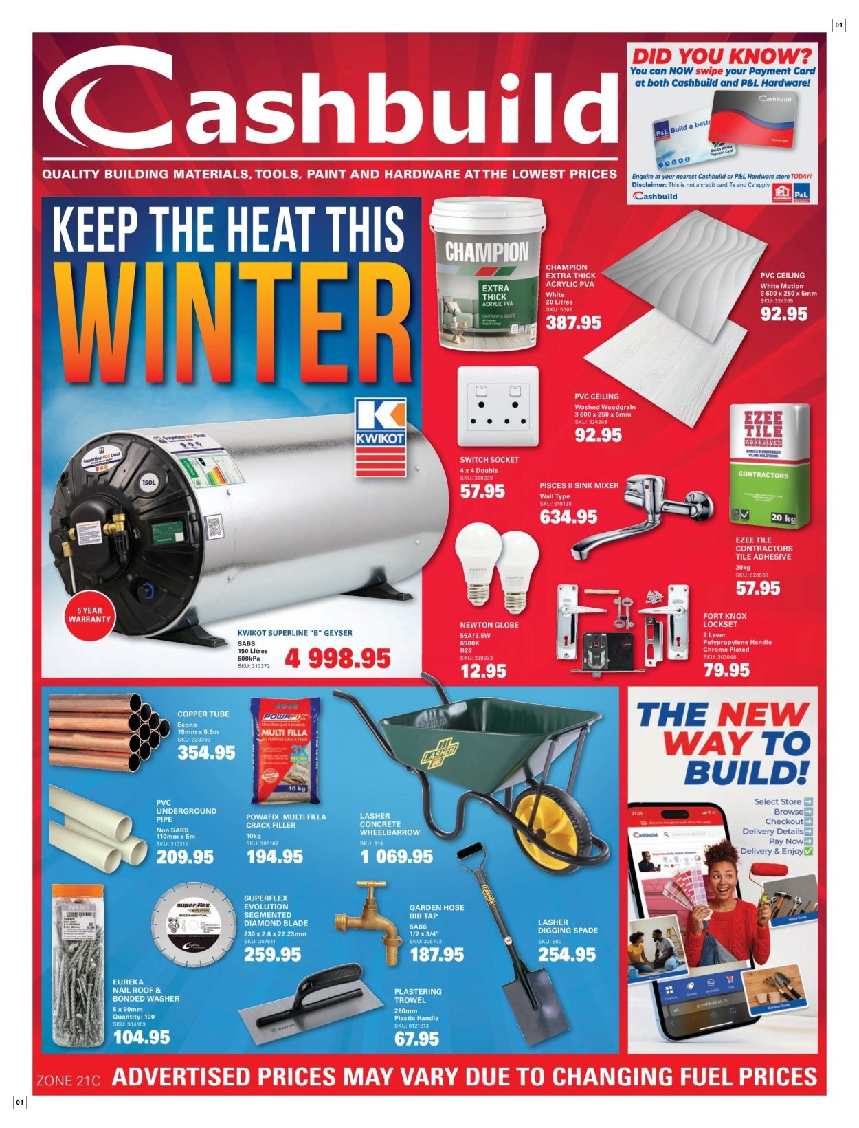 Cashbuild Latest Catalogue