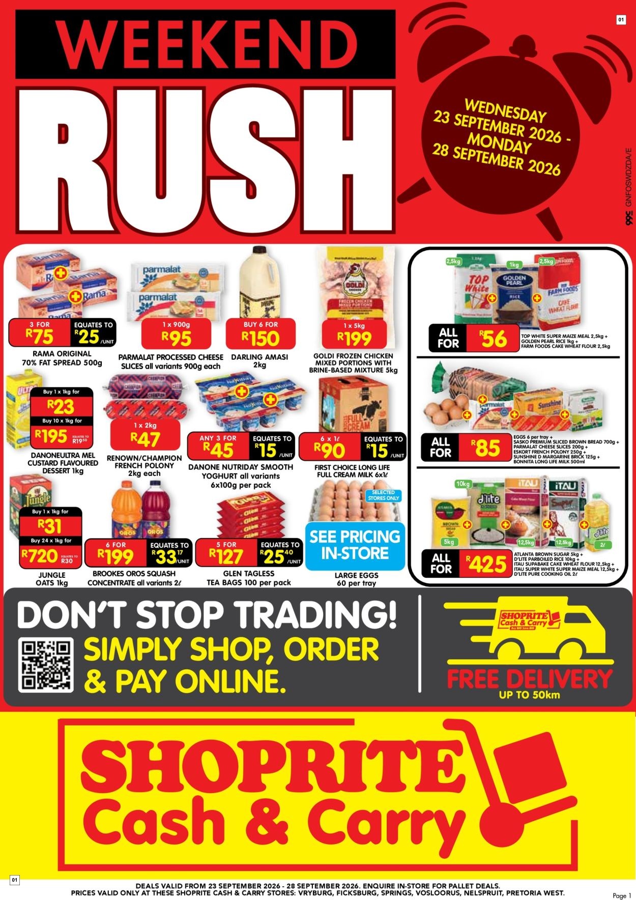 Shoprite Xtra Savings Gauteng