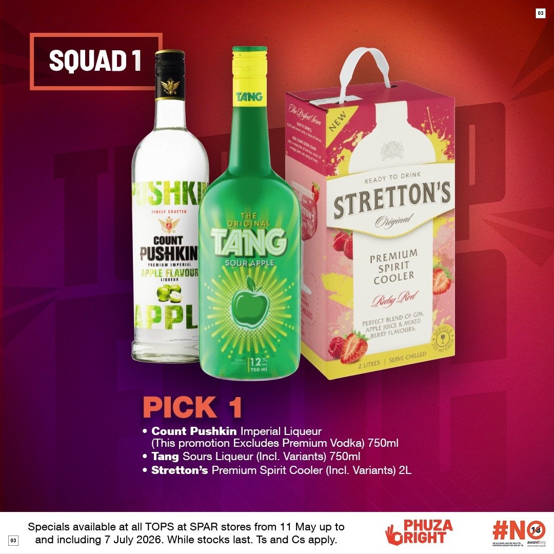 Tops At Spar Specials 11 May - 07 Jul - Page 3