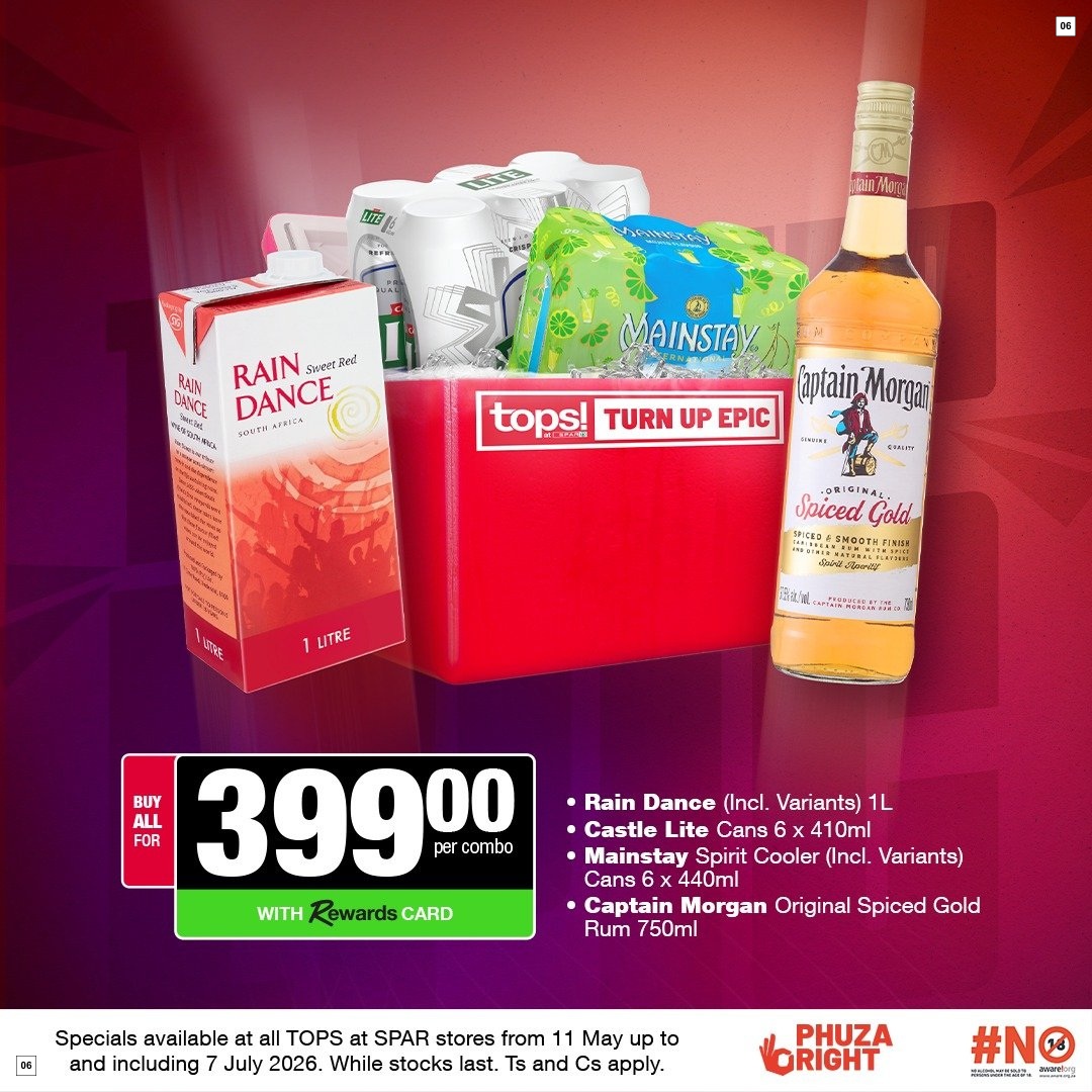 Tops At Spar Specials 11 May - 07 Jul - Page 6