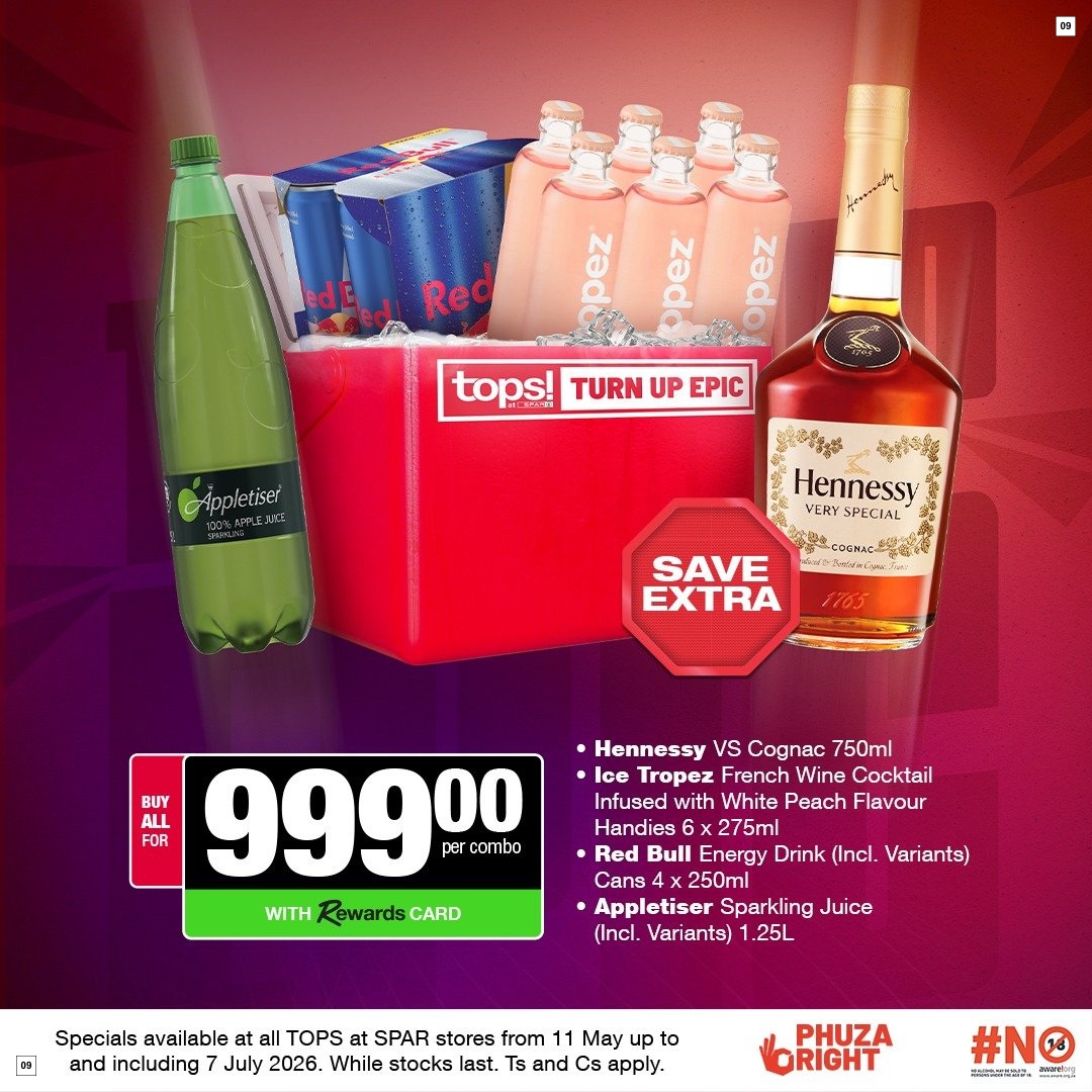 Tops At Spar Specials 11 May - 07 Jul - Page 9
