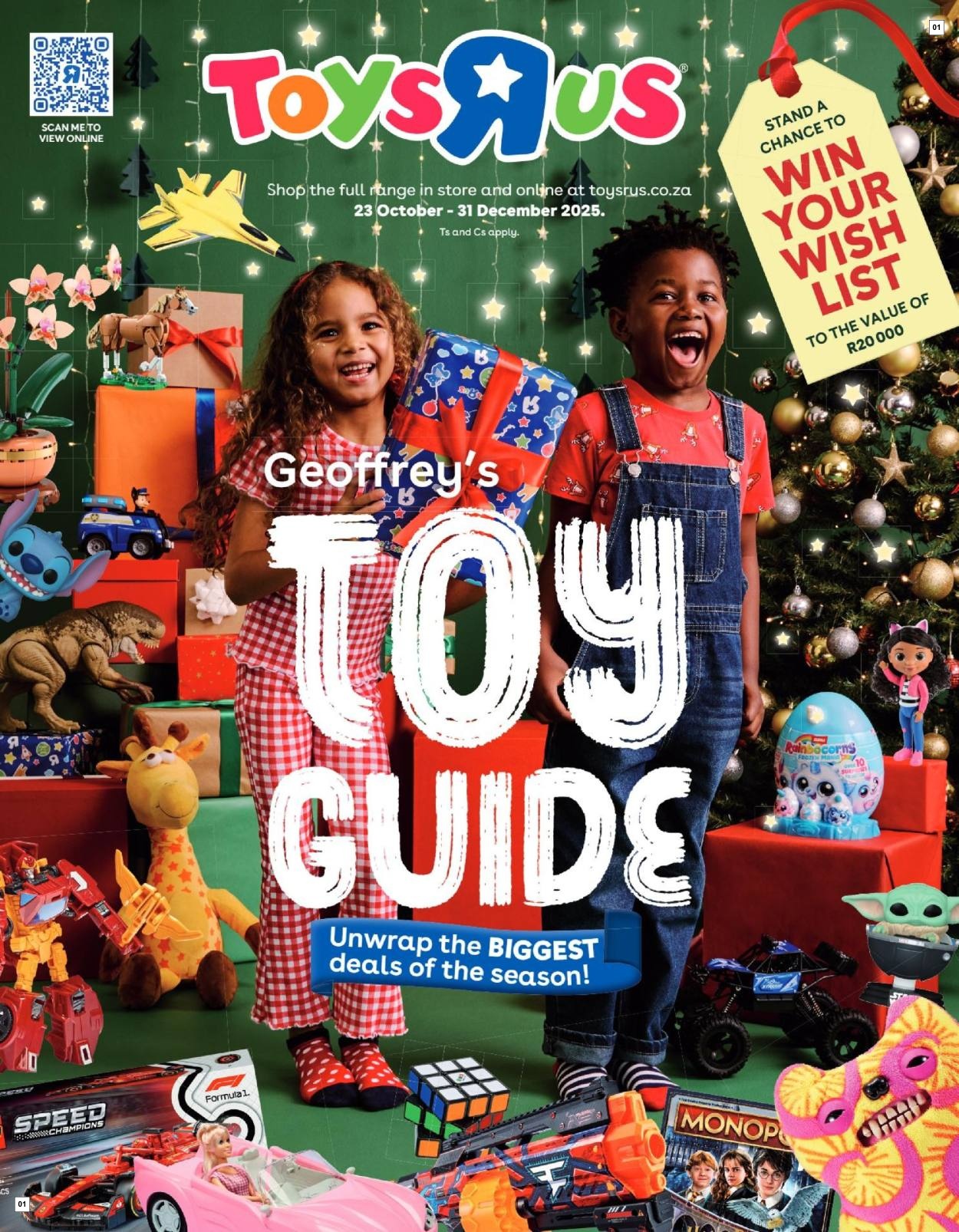 Toys R Us Specials 23 Oct - 31 Dec