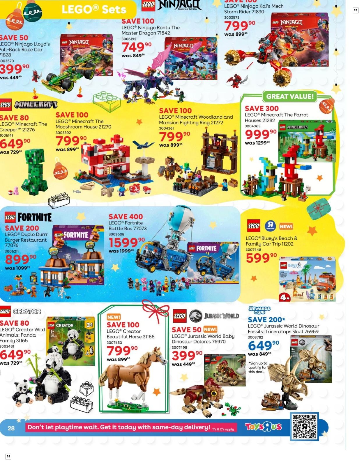 Toys R Us Specials 23 Oct - 31 Dec - Page 28