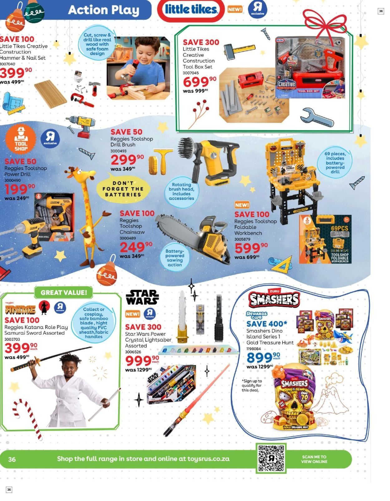 Toys R Us Specials 23 Oct - 31 Dec - Page 36