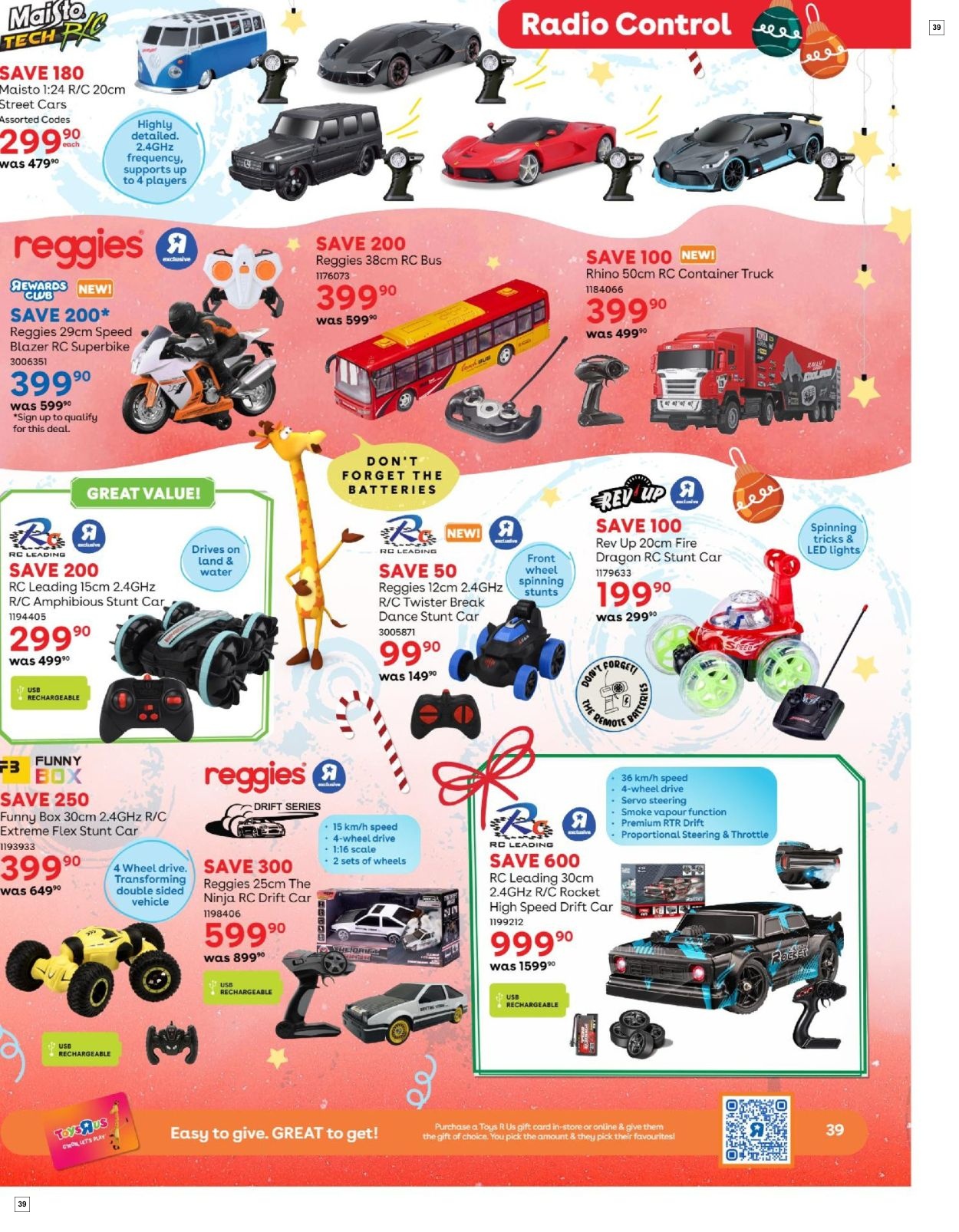 Toys R Us Specials 23 Oct - 31 Dec - Page 39